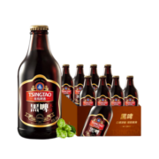 青岛啤酒枣味黑啤296ml*8瓶装 1箱装