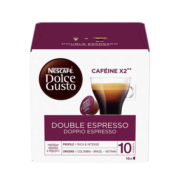 DOLCE GUSTO 多趣酷思倍醇"双倍"意式浓缩胶囊咖啡研磨黑咖啡西班牙进口 倍醇意式浓缩 16颗装可泡16杯