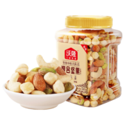 沃隆 混合坚果仁500g盐焗味干果零食大礼包量贩罐装每日坚果营养食品