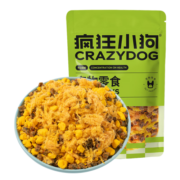 疯狂小狗 宠物狗狗零食狗粮拌饭幼犬成犬全犬期通用奖励 蛋黄肉松口味100g