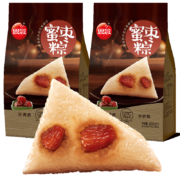 思念粽子 蜜枣粽100g*2只/袋*2件  共400g
