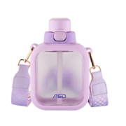 京东百亿补贴：爱仕达 ASD  方形弹跳杯   紫色  700ML