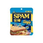 世棒（SPAM）午餐肉清淡口味60g单片装 一人食早餐搭档火锅开袋即食独立包装