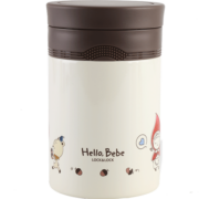 乐扣乐扣（LOCK&LOCK）焖烧杯Hello BeBe保温杯焖烧罐水杯 粥饭桶 水壶500ml HBB340BRW