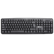 吉选（GESOBYTE）KB830USB键盘有线办公键盘 防泼水 笔记本环静电脑通用104低噪音按键 企业集采 可开专票 黑