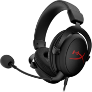 618预售、20点开始、Plus会员：HYPERX 极度未知 原金士顿电竞游戏耳机头戴式有线电脑笔记本吃鸡耳麦降噪麦克风 Cloud Core 战斧黑色