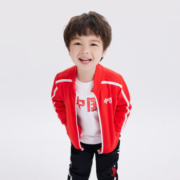 ANTA 安踏 男童立领休闲外套