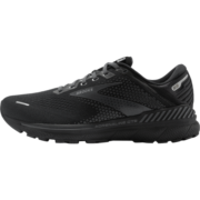 布鲁克斯（BROOKS）春季 舒适支撑运动鞋男跑鞋男士 Adrenaline GTS 22追岚tq 黑色/乌木色(黑/黑/浅蓝灰) 42.5