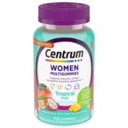 Centrum善存海外女士多种矿物质复合维生素软糖维生素C100粒
