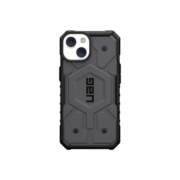 UAG  适用苹果iPhone14手机壳防摔保护超薄保护套商务高级奢华 【磁吸款】探险系列银色