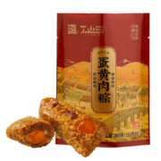 Plus会员：丁山河 嘉兴特产 蛋黄肉粽130g*6只（品鲜款）