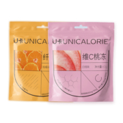 U卡果冻0脂肪0添加白砂糖轻卡维生素C桃冻纤维橘冻蒟蒻网红零食
