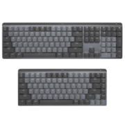 罗技（Logitech） MX MECHANICAL mini无线蓝牙办公机械键盘电脑笔记本低噪 mini84键青轴