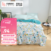 LOVO 罗莱生活旗下 被子空调被时尚印花被芯单双人夏被凉感夏凉被 丛林精灵夏被 200*230cm