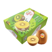 Zespri 佳沛 新西兰阳光金奇异果12个装 特大果单果重约120-145g 生鲜水果礼盒*2件