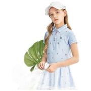 HAZZYS 哈吉斯 儿童短袖Polo连衣裙
