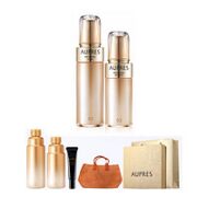AUPRES 欧珀莱 臻源凝时护肤套装 清润型（水170ml+乳130ml+赠水乳替换装+精华露10ml+礼袋）