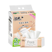 京喜特价APP：洁柔抽纸 3层120抽face无香 1包