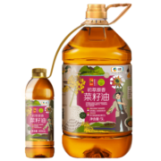 初萃 中粮原香菜籽油5L+400mL 低芥酸 非转基因食用油 物理压榨