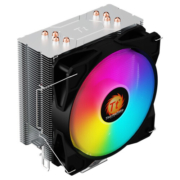 Tt（Thermaltake）水星S400 RGB CPU风冷散热器风扇（4热管/支持12代1700接口/多平台/幻彩/PWM温控/附硅脂）