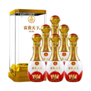 plus会员、京喜APP：五粮液富贵天下珍藏浓香型白酒52度500ml*6瓶整箱装