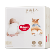 好奇（Huggies）软萌星人柯基裤纸尿裤L32片(9-14kg)大号婴儿尿不湿天生柔软