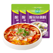 吉香居 酸菜鱼调料 老坛陈泡酸菜 酸菜鱼调料350g*3袋