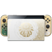 任天堂（Nintendo）Switch OLED港版 游戏机续航加强版 ns体感掌机便携家用主机  塞尔达2王国之泪限定主机