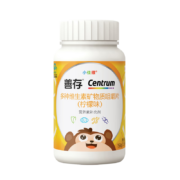 善存儿童维生素 80片 abcd3钙镁锌铁  增强免疫力 （4-10岁儿童）*2件