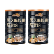 谷物粮园  黑芝麻核桃桑葚粉 含糖款 600克*2罐