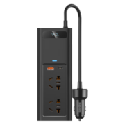 倍思（Baseus）车载转换器220v插头电源150W大功率转换电源器户外插排快充
