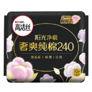 高洁丝 Kotex臻选奢爽纯棉 240mm 16片*6件