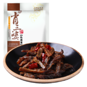 肖三婆 老四川麻辣牛肉干冷吃 1袋五香味120g