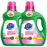 超能 柔顺舒适洗衣液 3.5kg*2瓶