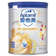 爱他美（Aptamil）婴幼儿缤纷水果谷物奶米粉（8-36个月龄）300g