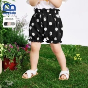 迷你巴拉巴拉2022夏季新款女童宝宝莫代尔弹力轻薄透气花苞裤短裤