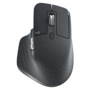 罗技（Logitech） MX Master 3S无线蓝牙鼠标 办公鼠标 带Logi Bolt接收器 Master 3S石墨灰