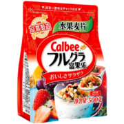 Calbee 卡乐比 山姆款 营养早餐水果燕麦片 500克*4件
