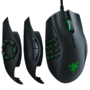 618预售：RAZER 雷蛇 那伽梵蛇 进化版 有线鼠标 16000DPI RGB 黑色