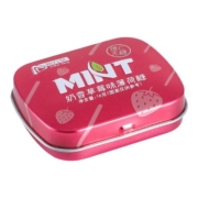 知合堂无糖维C口含片薄荷糖清新口气清凉含片润喉便携糖果口香糖
