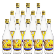 汾酒杏花村清香型白酒 出口玻汾 53度 大容量 750ml*12瓶 整箱装