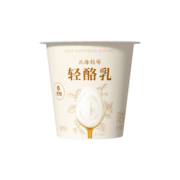 北海牧场轻酪乳100g*6杯 0蔗糖 低温酸奶酸牛奶 冷藏即饮 健康轻食
