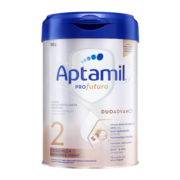 爱他美（Aptamil）白金德文版双重HMO 较大婴儿配方奶粉2段 (6个月以上) 800g