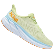 HOKA ONE ONE 男鞋克利夫顿8公路跑步鞋Clifton8网面减震耐磨透气 蝴蝶绿 / 夏之歌蓝 42/265mm