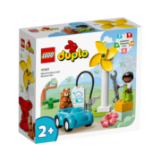 乐高（LEGO）积木得宝DUPLO10985风力发电机与绿色汽车2岁+玩具生日礼物上新