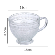 限用户：BAIJIE 拜杰 玻璃杯水杯杯子400ml