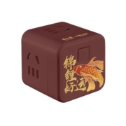 颐和园×德力西联名魔方插座多孔USB充电快充插头转换器多功能