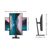 PHILIPS 飞利浦 275S9DRL 27英寸VA显示屏（2560×1440、75 Hz、98.94%sRGB、HDR10）