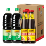88vip：LEE KUM KEE 李锦记 薄盐生抽味蚝鲜家庭装1.52kg*2+480g*2 *2件+玉米须茶2件