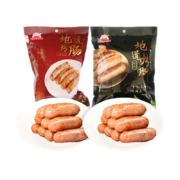 京东百亿补贴：大紅門 地道烤肠 原味500g+黑椒500g
